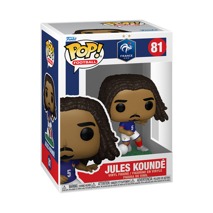 Football - Figurine Pop! Jules Koundé N°81 - Équipe de France