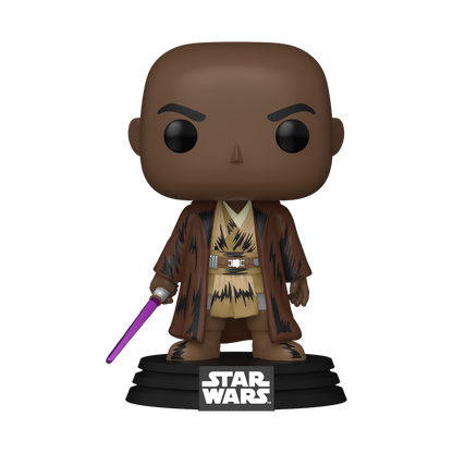 Star Wars - Figurine Pop! Mace Windu (Retro) N°834