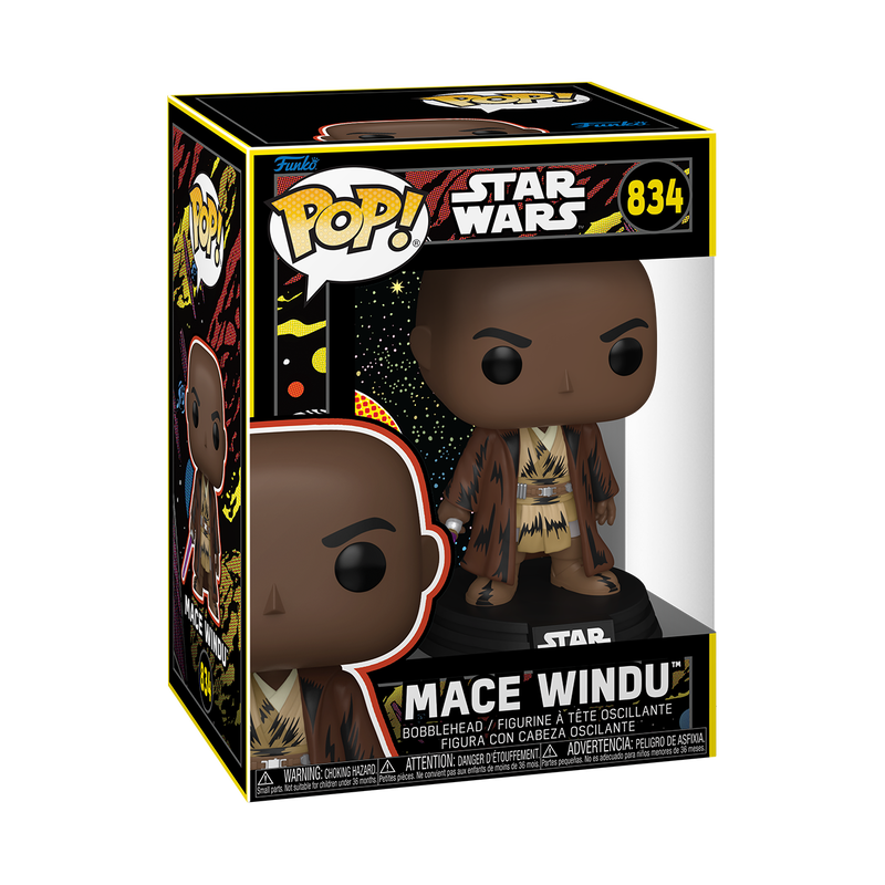 Star Wars - Figurine Pop! Mace Windu (Retro) N°834