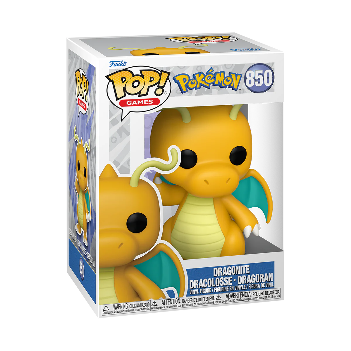 Pokémon - Figurine Pop! Dracolosse N°850