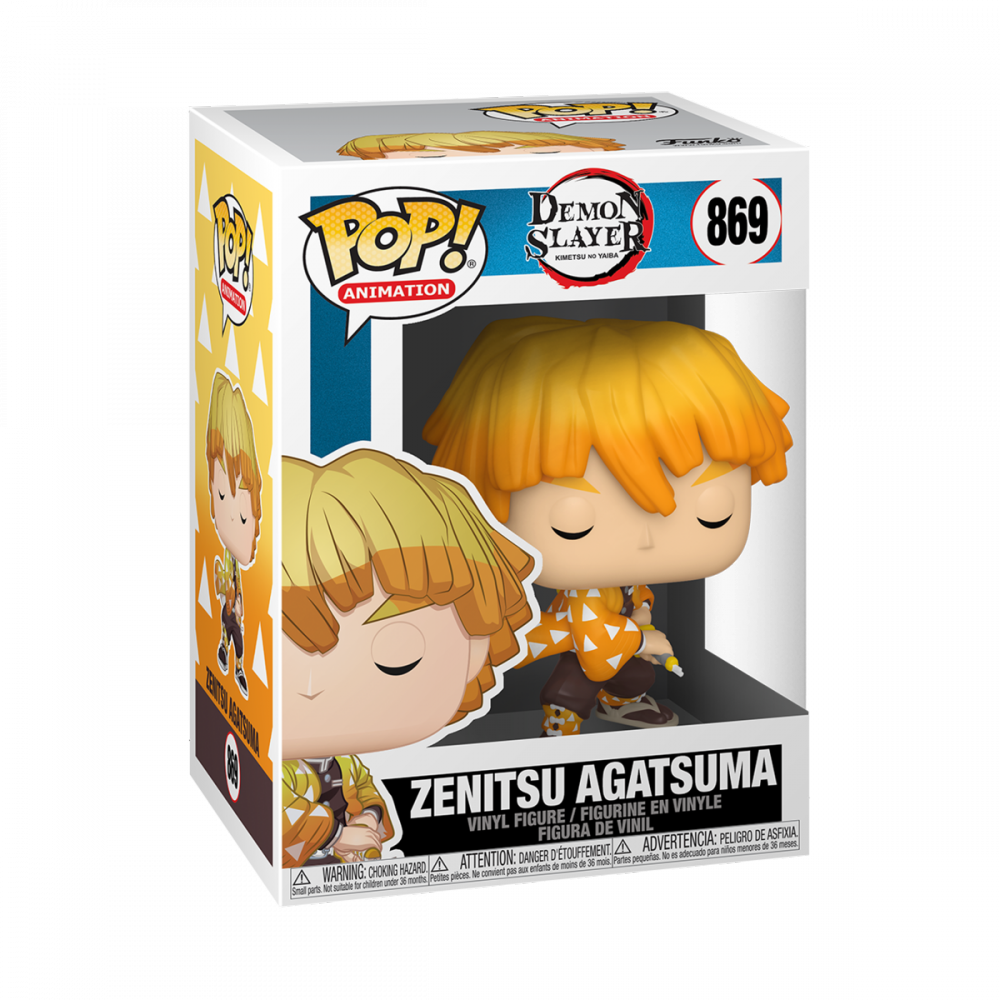 Demon Slayer - Figurine Pop! Zenitsu N°869