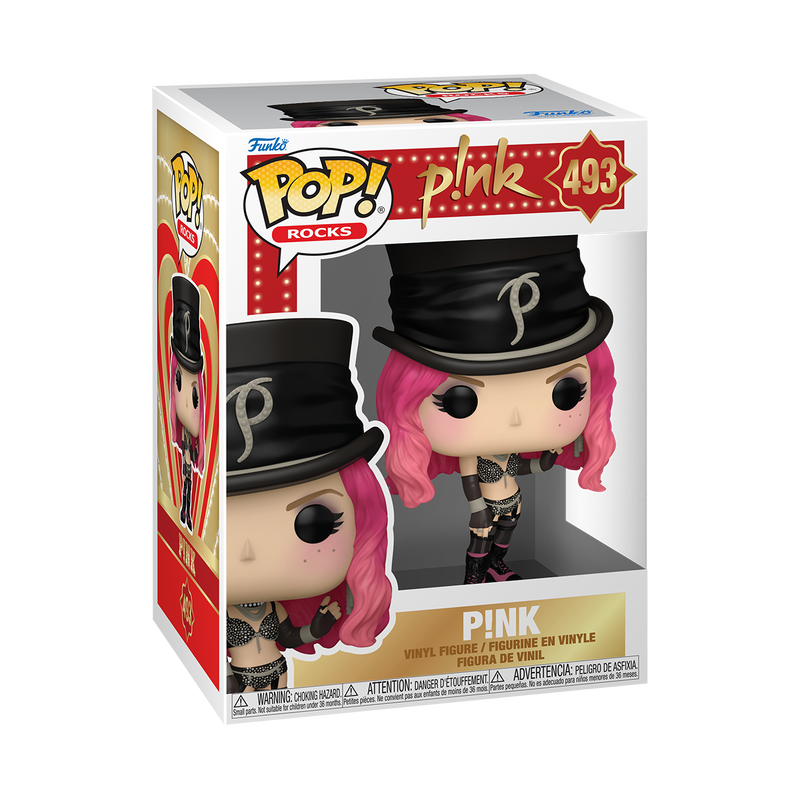 P!nk - Figurine Pop! P!nk (Lady Marmalade) N°493 - figurine en boîte