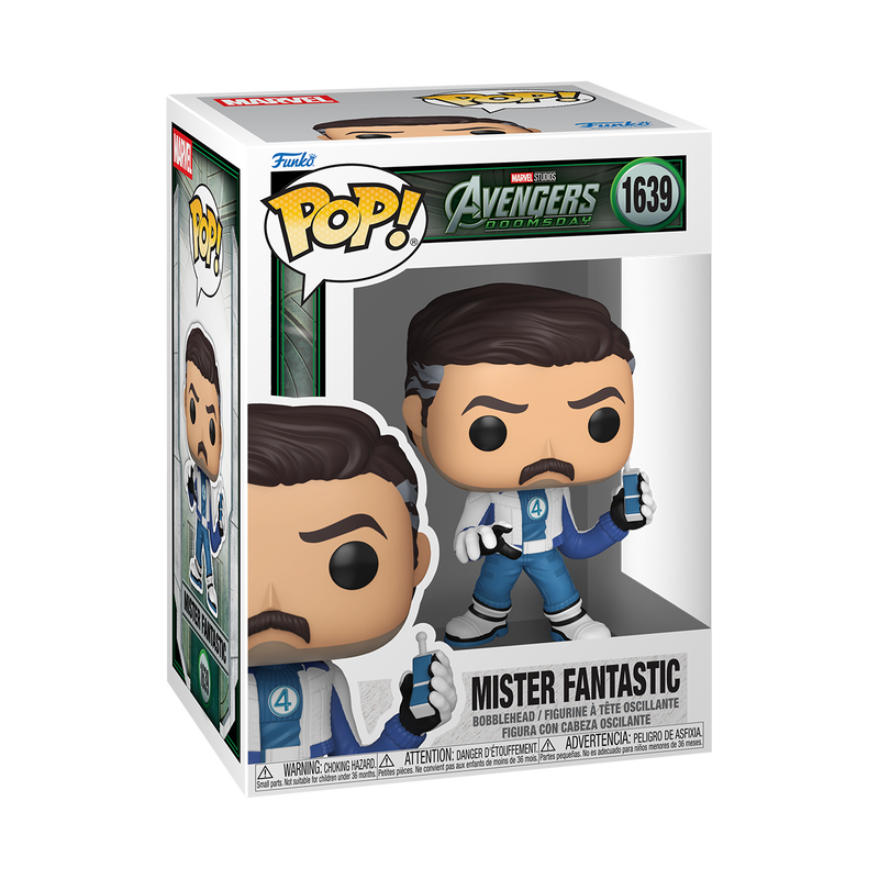 Funko Pop! Mr. Fantastique N°1639 Avengers: Doomsday - boîte à fenêtre