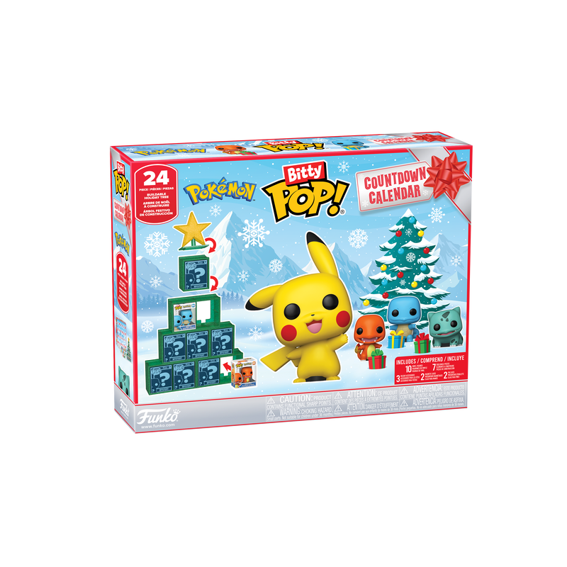 Calendrier de l'Avent Pokémon Bitty Pop! 2026 – présentation et contenu
