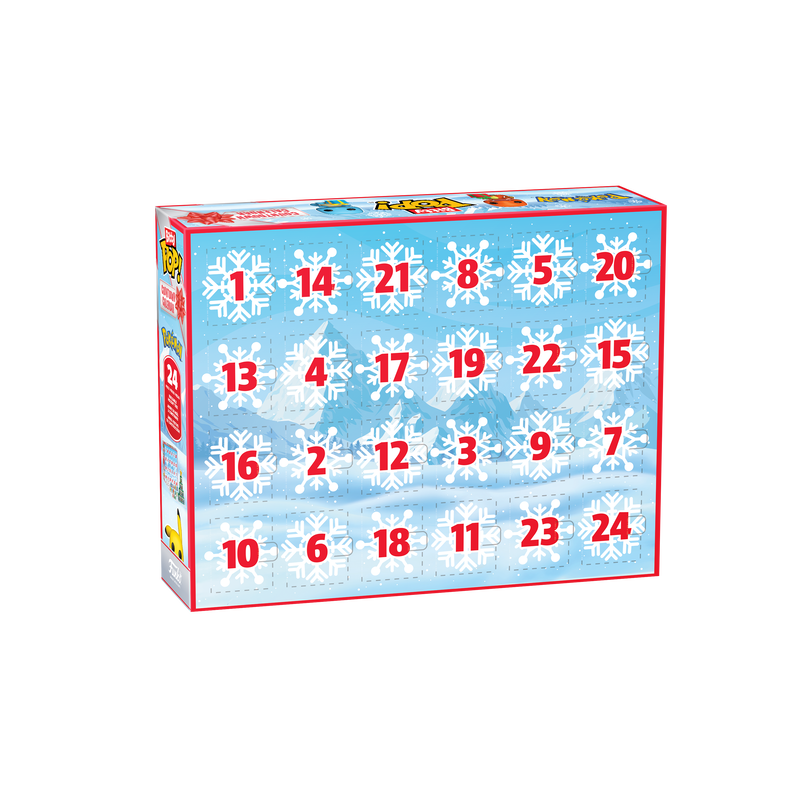 Calendrier de l'Avent Pokémon Bitty Pop! 2026 – boîte