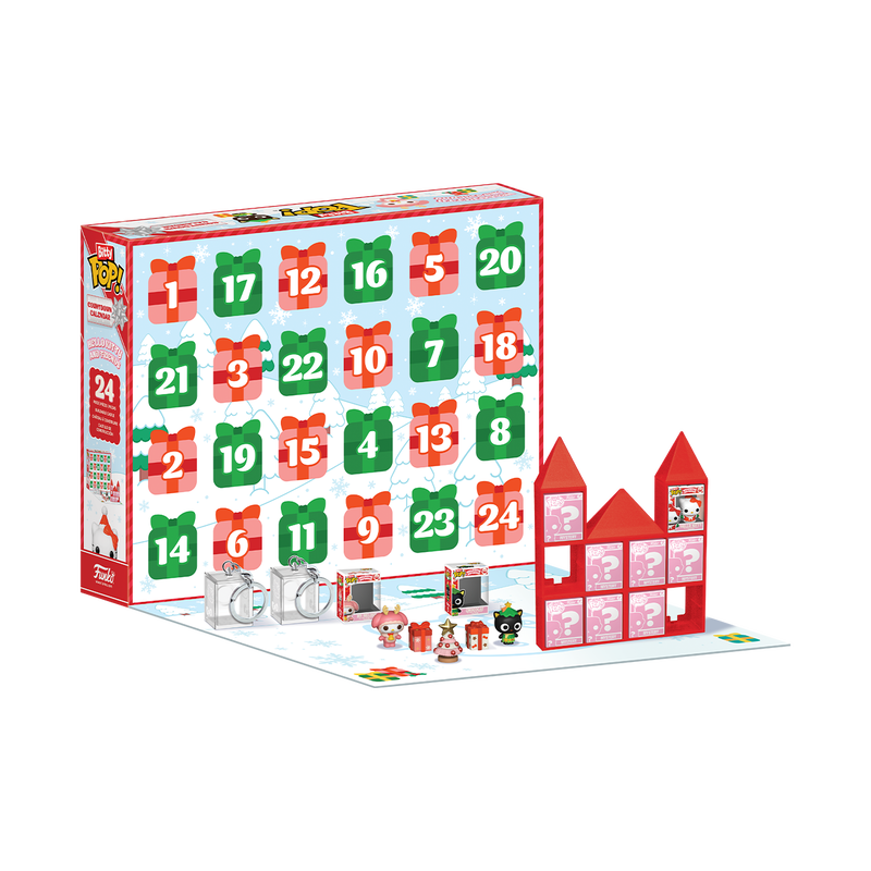 Calendrier de l'Avent Hello Kitty et ses amis Bitty Pop! 2026 – présentation et contenu