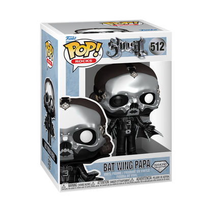 Figurine Funko Pop! Bat Wing Papa Diamant N°512 de Ghost dans sa boîte