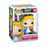 Alice au Pays des Merveilles - Figurine Pop! Alice avec peinture N°1769 - figurine en boîte