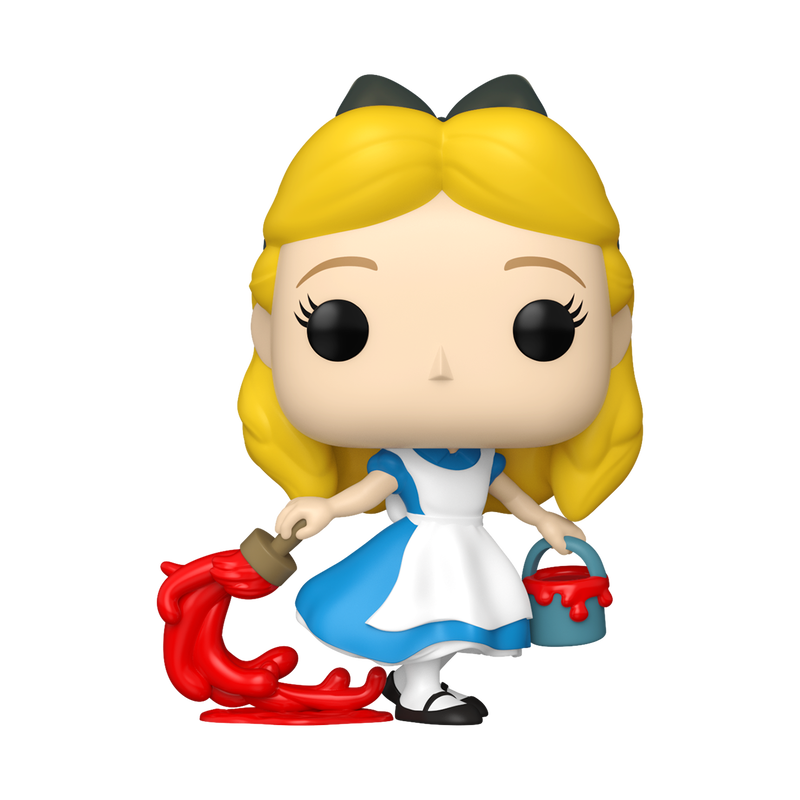 Alice au Pays des Merveilles - Figurine Pop! Alice avec peinture N°1769 - figurine seule