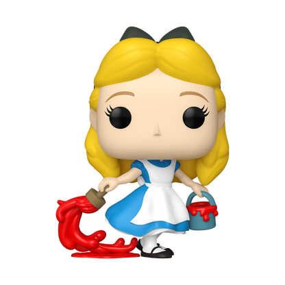 Alice au Pays des Merveilles - Figurine Pop! Alice avec peinture N°1769 - figurine seule
