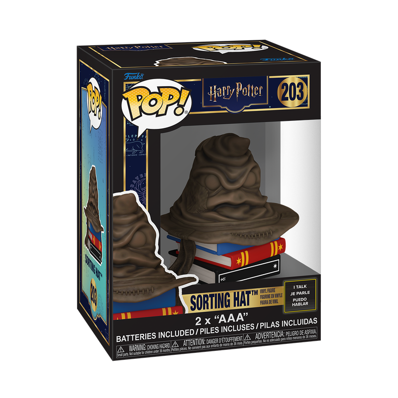 Harry Potter - Figurine Pop! Choixpeau magique parlant N°203 - figurine en boîte
