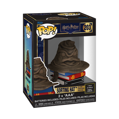 Harry Potter - Figurine Pop! Choixpeau magique parlant N°203 - figurine en boîte
