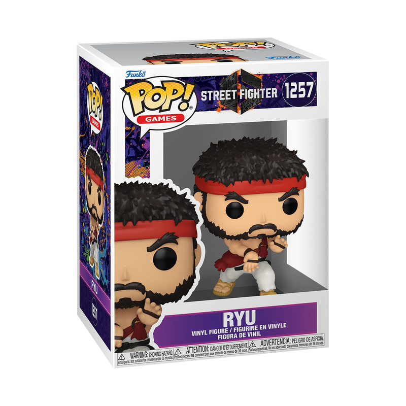 Street Fighter 6 - Figurine Pop! Ryu N°1257 - figurine en boîte