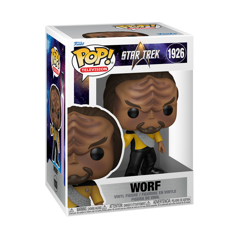 Star Trek - Figurine Pop! Worf N°1926 - en boîte