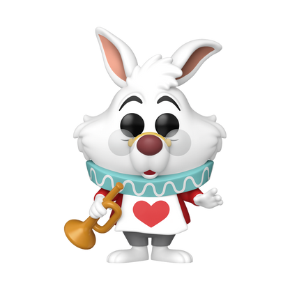 Alice au Pays des Merveilles - Figurine Pop! Lapin Blanc avec trompette N°1772 - figurine seule