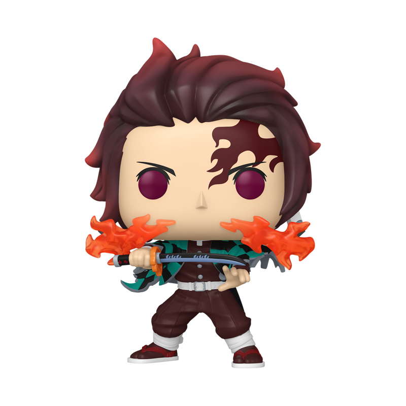 Demon Slayer - Figurine Pop! Tanjiro Kamado (Souffle de Feu) N°2501 - figurine seule