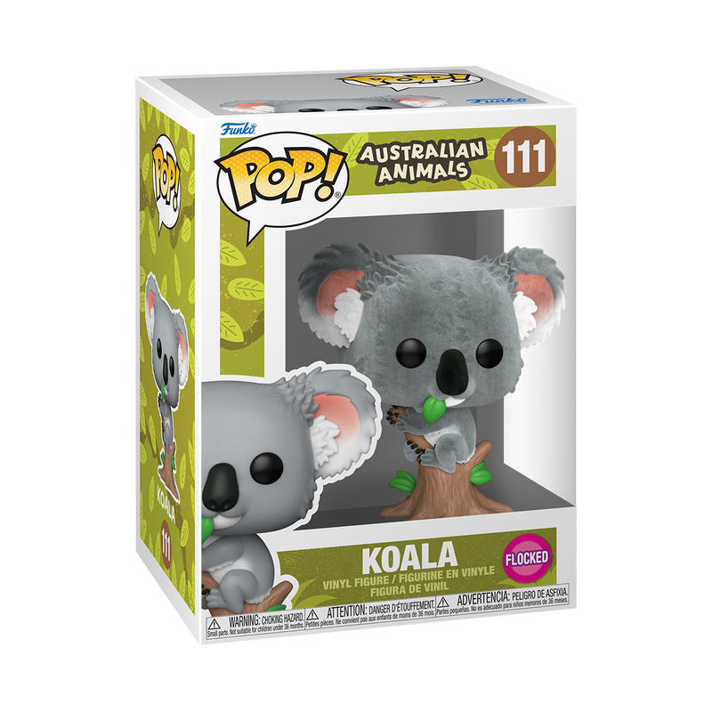 Animaux Australiens - Figurine Pop! Koala (Floqué) N°111 - figurine en boîte