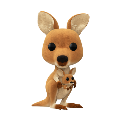 Animaux Australiens - Figurine Pop! Kangourou (Floqué) N°112 - figurine seule
