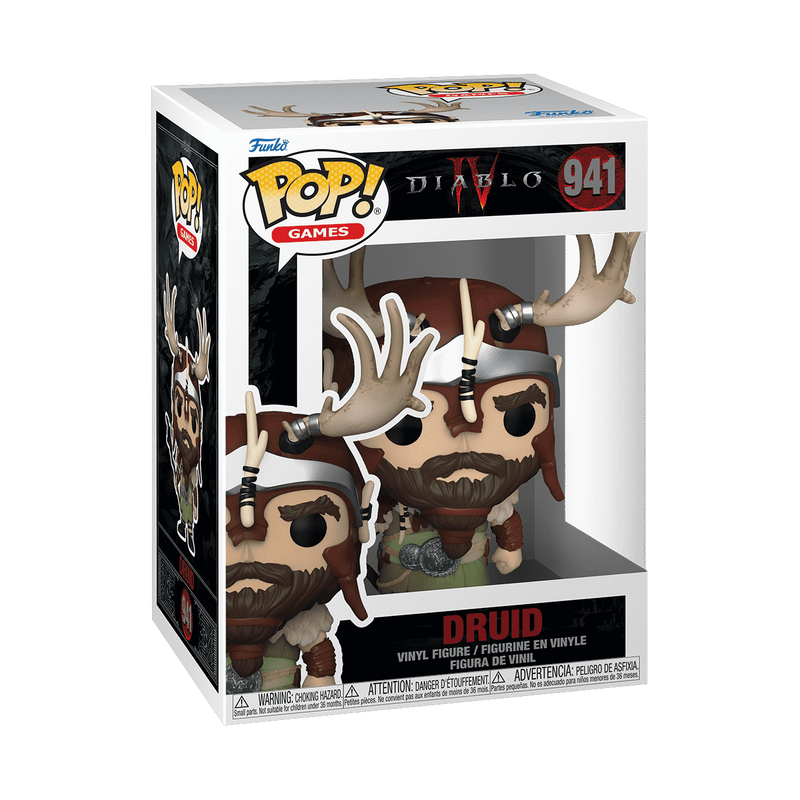 Diablo IV - Figurine Pop! Druide N°941 Boîte