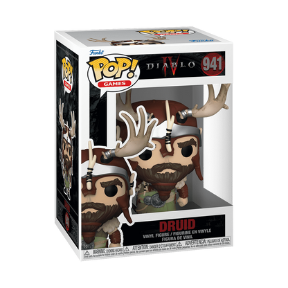 Diablo IV - Figurine Pop! Druide N°941 Boîte