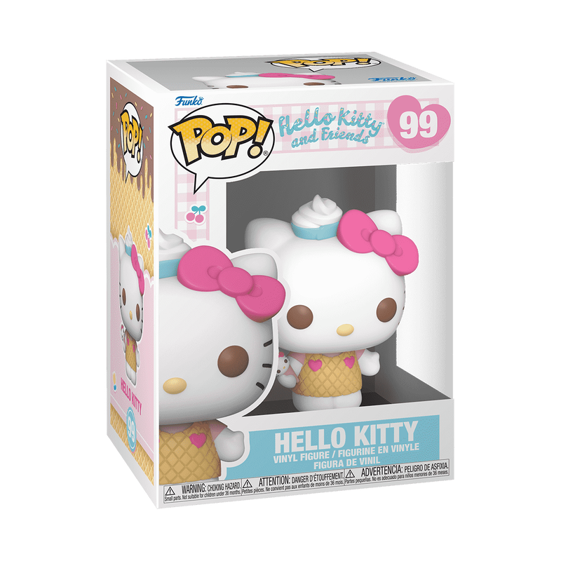 Sanrio - Figurine Pop! Hello Kitty avec Glace N°99