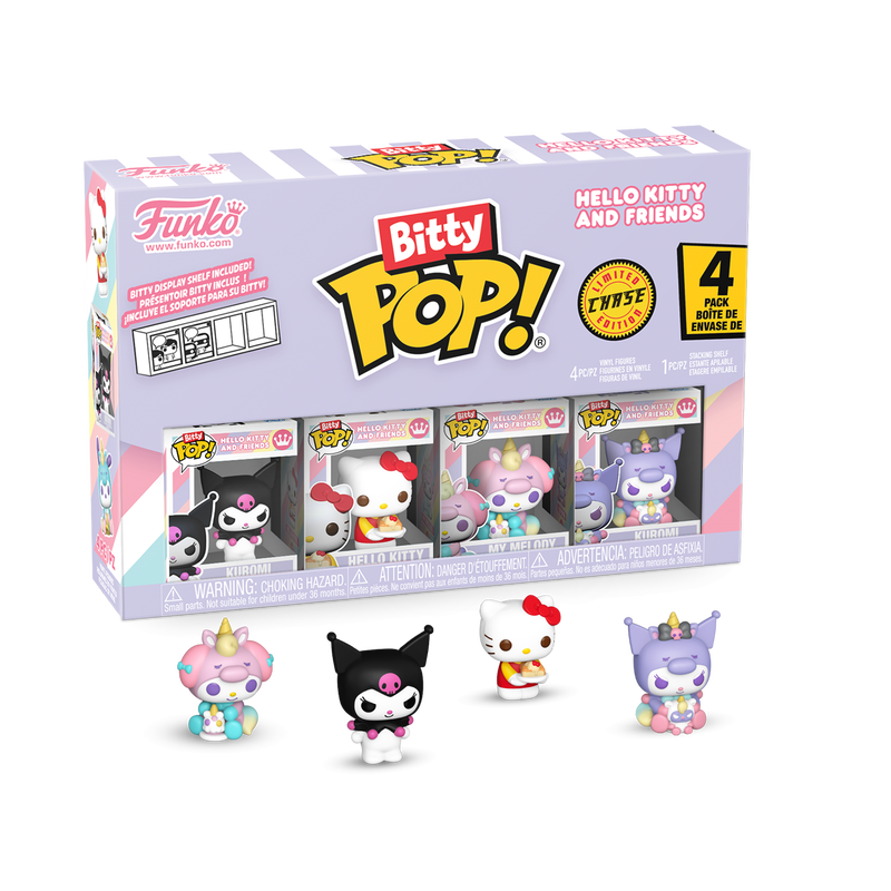 Bitty Pop! Sanrio - Kuromi - Hello Kitty - My Melody