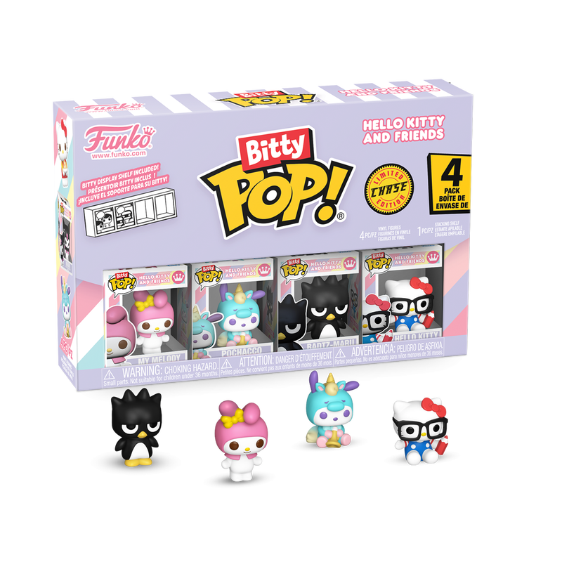 Bitty Pop! Sanrio - My Melody - Pochacco - Badtz-Maru
