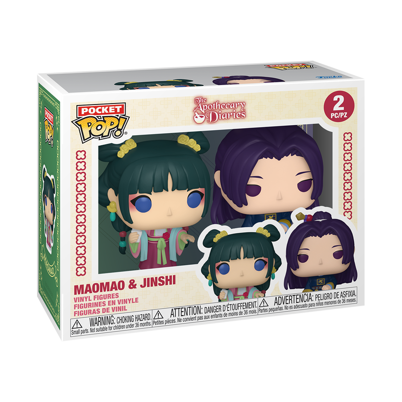 Les Carnets de l'Apothicaire - Pack Pocket Pop! Maomao & Jinshi