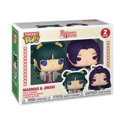 Les Carnets de l'Apothicaire - Pack Pocket Pop! Maomao & Jinshi