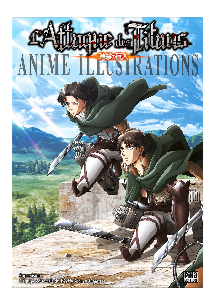 L'Attaque des Titans - Anime Illustrations - Artbook FR