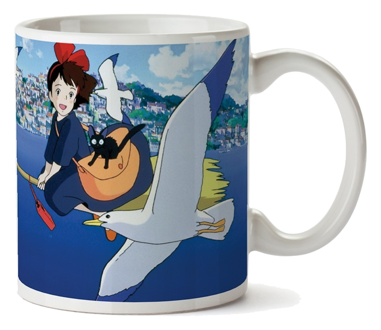 Kiki la Petite Sorcière - Mug Kiki et Jiji 340 ml — produit seul