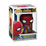 Avengers Infinity War - Figurine Pop! Iron Spider N°287 — boîte seule, fond transparent