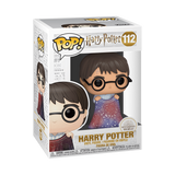 Harry Potter - Figurine Pop! Harry avec Cape d’Invisibilité N°112 — boîte seule, fond transparent
