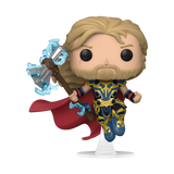 Thor Love and Thunder - Figurine Pop! Thor N°1040 — figurine seule, fond transparent