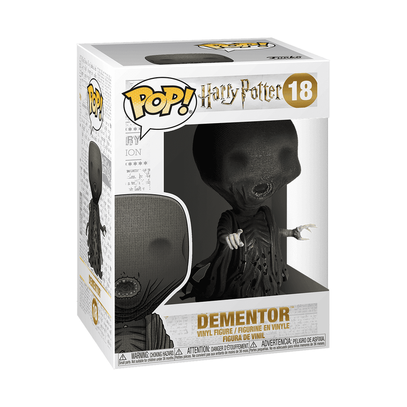 Harry Potter - Figurine Pop! Détraqueur N°18 — boîte seule, fond transparent