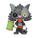 Les Simpson - Figurine Pop! Scratchy Patchwork N°1946 — figurine seule, fond transparent