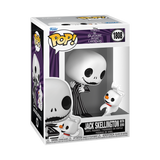 L’Étrange Noël de Monsieur Jack - Figurine Pop! & Buddy Jack et Zero N°1808 — boîte seule, fond transparent