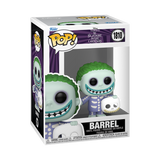 L’Étrange Noël de Monsieur Jack - Figurine Pop! Gram (Barrel) N°1810 — boîte seule, fond transparent