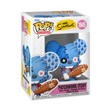 Les Simpson - Figurine Pop! Itchy Patchwork N°1945 — boîte seule, fond transparent