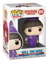 Stranger Things - Figurine Pop! Will le Sage N°805 — boîte seule sur fond transparent