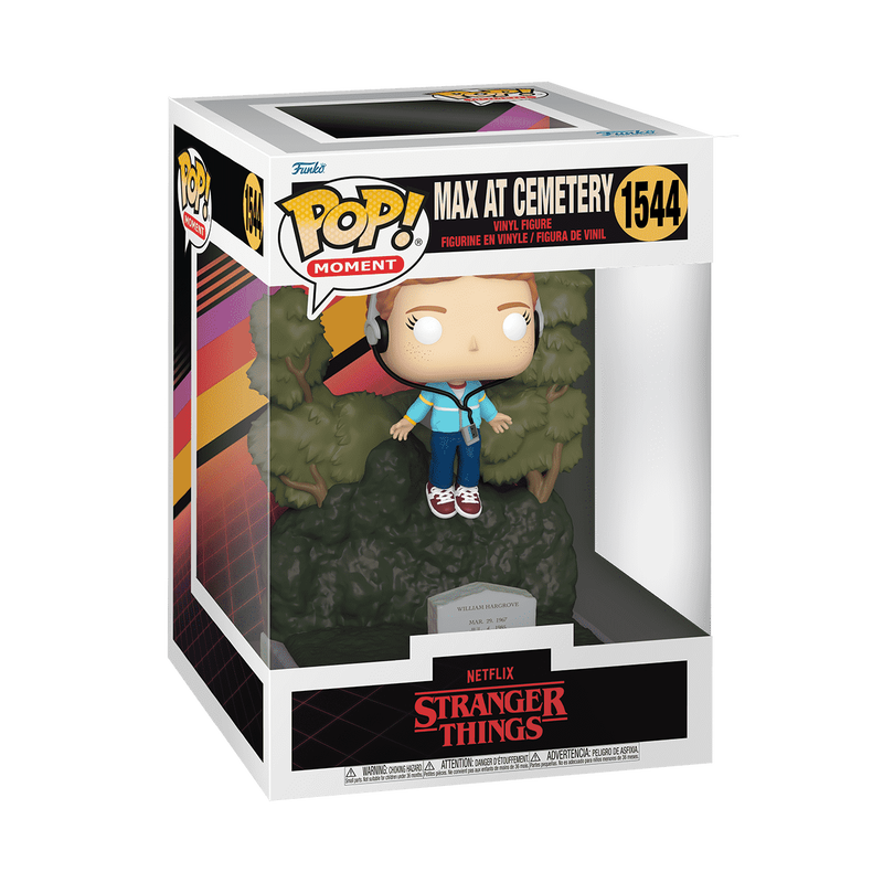 Stranger Things - Figurine Pop! Moments Max au Cimetière N°1544 - boîte