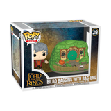 Le Seigneur des Anneaux - Figurine Pop! Town Bilbon Sacquet avec Cul-de-Sac N°39 - boîte