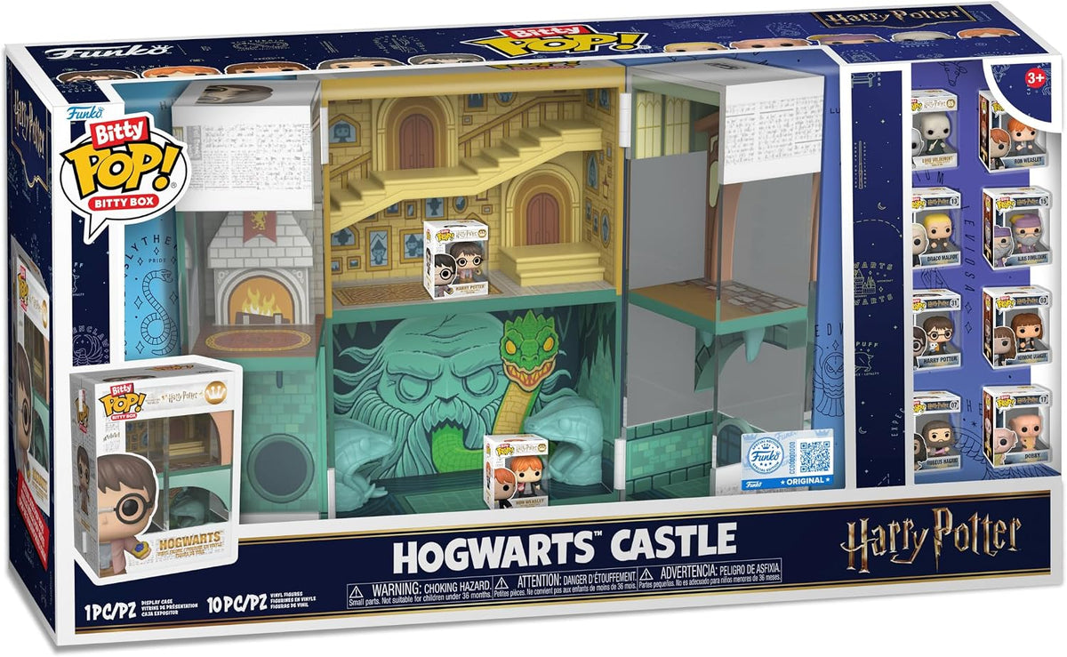 Coffret Funko Bitty Pop! Harry Potter Poudlard avec 10 figurines