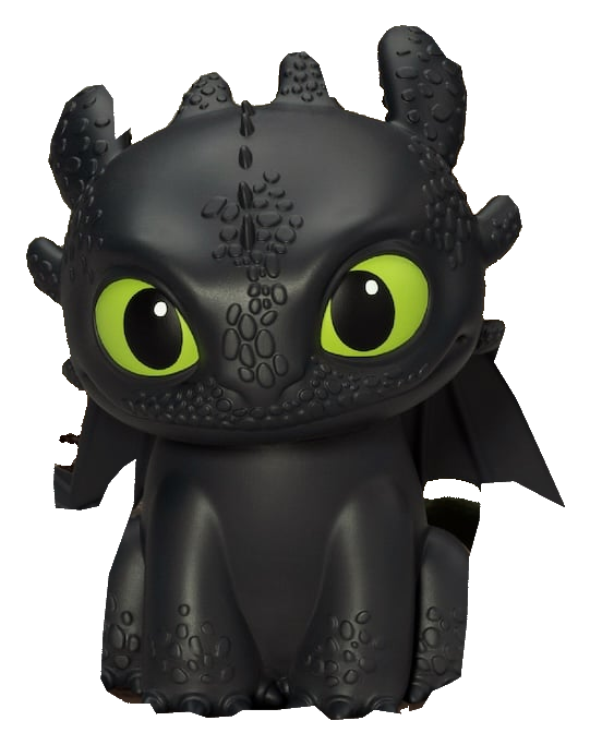 Dragons - Tirelire Krokmou en Vinyle 12cm - Beast Kingdom