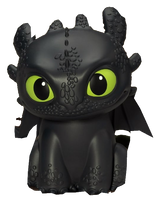 Dragons - Tirelire Krokmou en Vinyle 12cm - Beast Kingdom