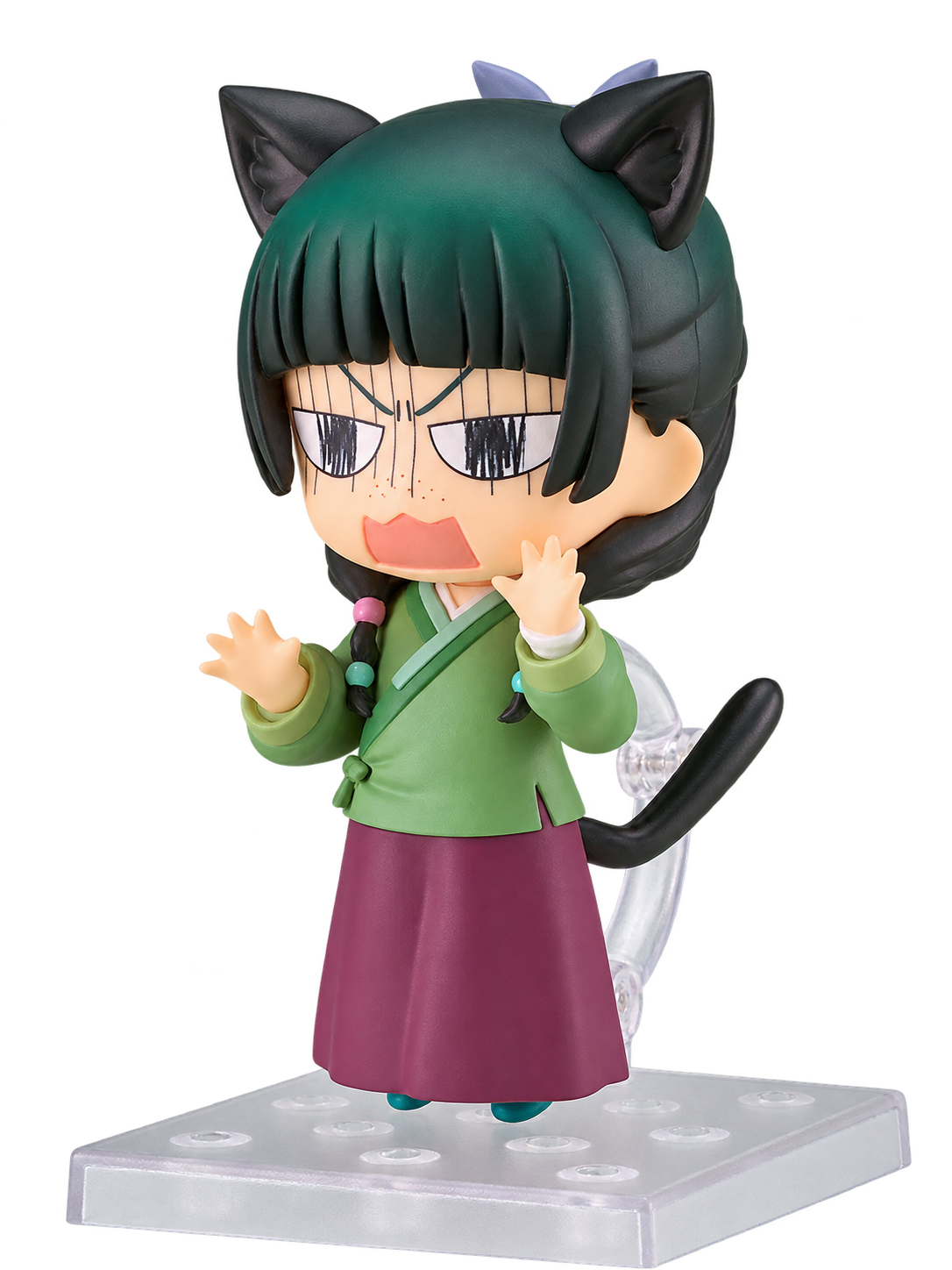 Les Carnets de l'Apothicaire - Figurine Nendoroid Maomao — détail et accessoires