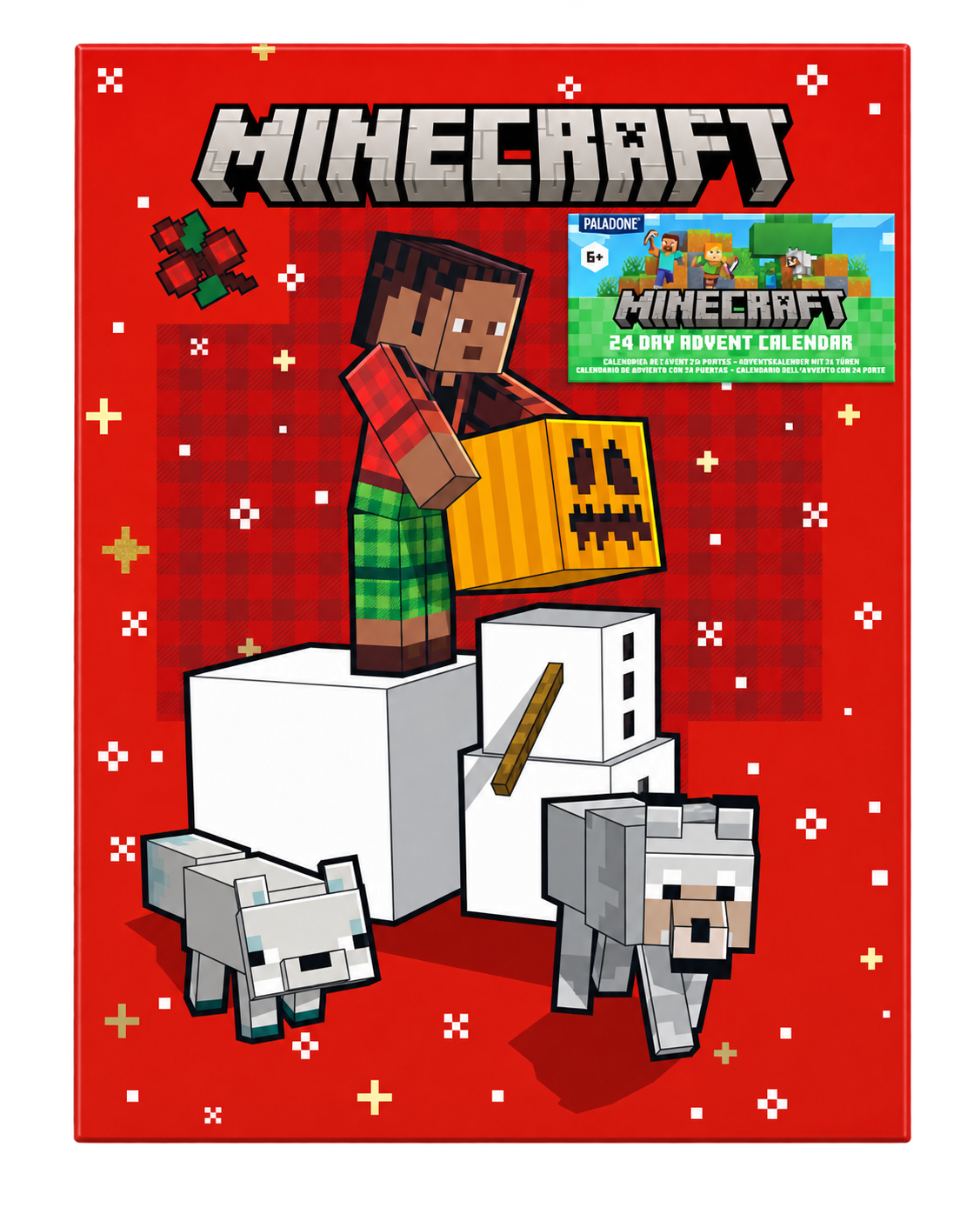 Minecraft - Calendrier de l'Avent Papeterie 24 Jours