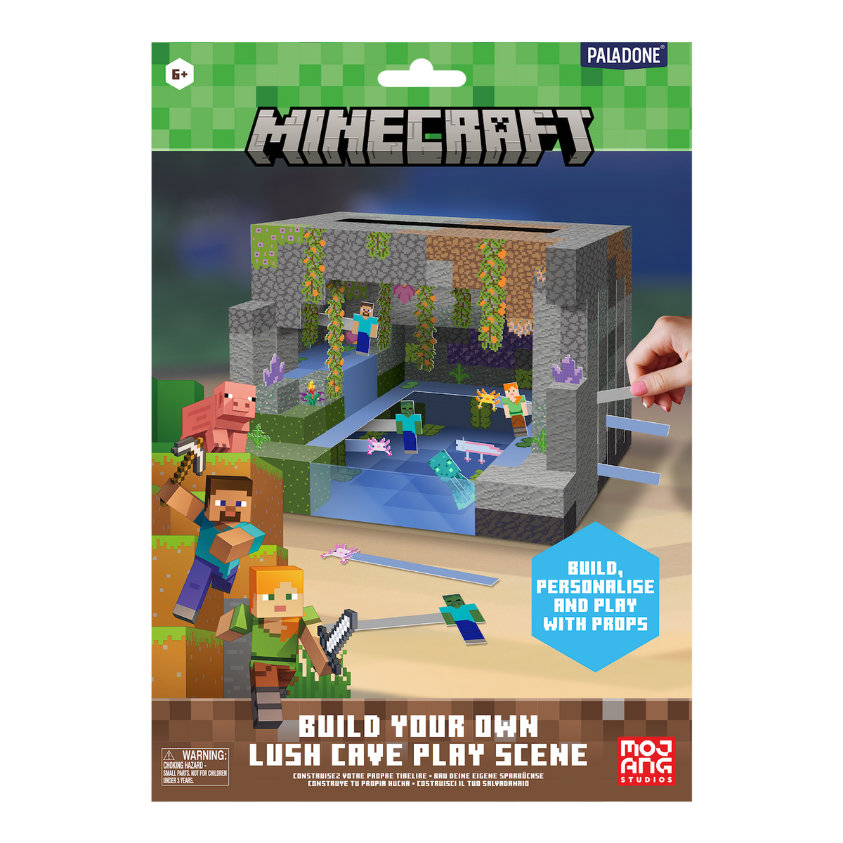 Minecraft - Kit de Construction Scène 3D - Paladone
