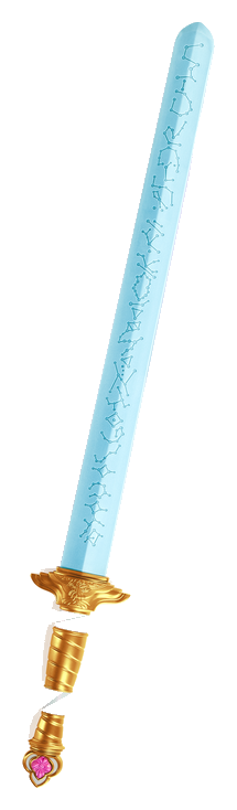 KPop Demon Hunters - Épée des Quatre Tigres de Rumi Nerf 61cm