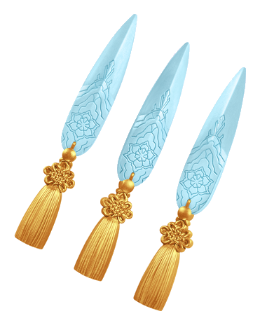 KPop Demon Hunters - Lames Spirituelles de Zoey Nerf 20cm